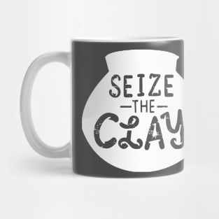 Pottery Gift " Seite The Clay " Mug